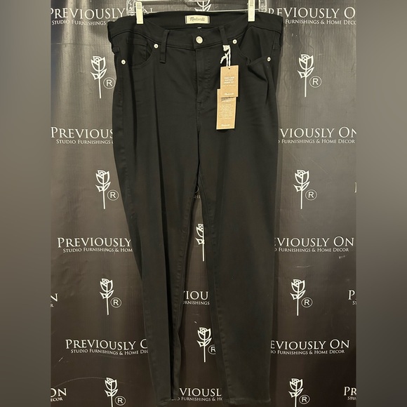 Madewell 9” High Rise Skinny Jeans NWT sZ W32 - Picture 1 of 6